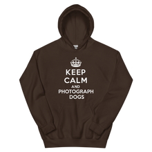 Load image into Gallery viewer, Keep Calm and Photograph Dogs Hoodie
