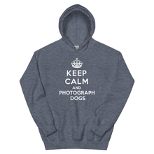 Load image into Gallery viewer, Keep Calm and Photograph Dogs Hoodie
