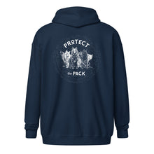Load image into Gallery viewer, Protect the Pack Zip Up Hoodie

