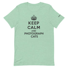 Load image into Gallery viewer, Keep Calm and Photograph Cats T-Shirt
