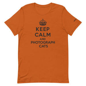 Keep Calm and Photograph Cats T-Shirt