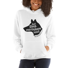 Load image into Gallery viewer, Eat. Sleep. Photograph Dogs Hoodie
