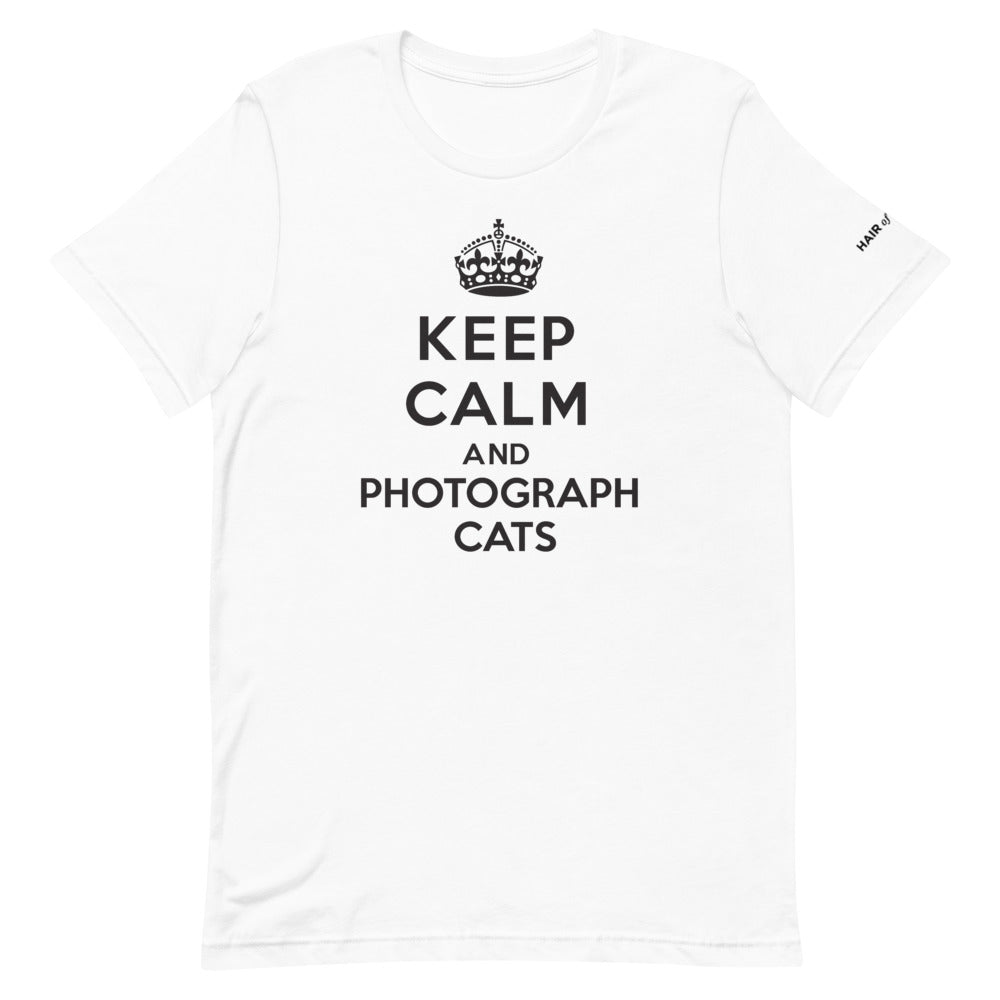 Keep Calm and Photograph Cats T-Shirt