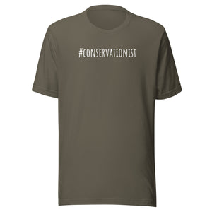 #CONSERVATIONIST T-shirt