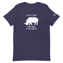 Load image into Gallery viewer, &#39;Save the Chubby Unicorn&#39; t-shirt
