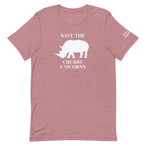 'Save the Chubby Unicorn' t-shirt